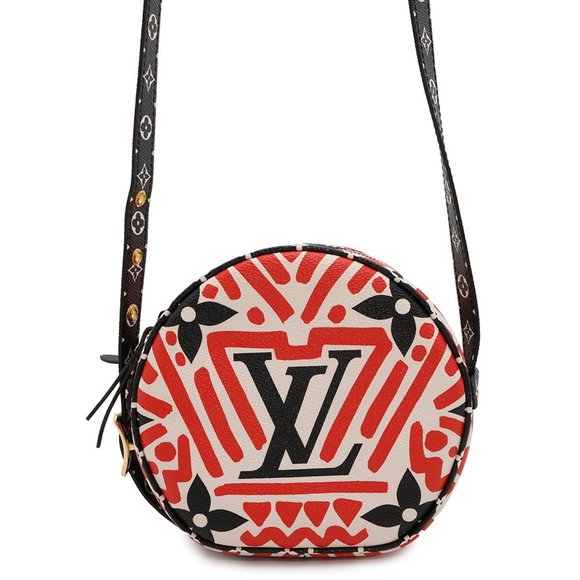 Louis Vuitton Boîte Chapeau Souple Red Canvas shoulder - Picture 1 of 10